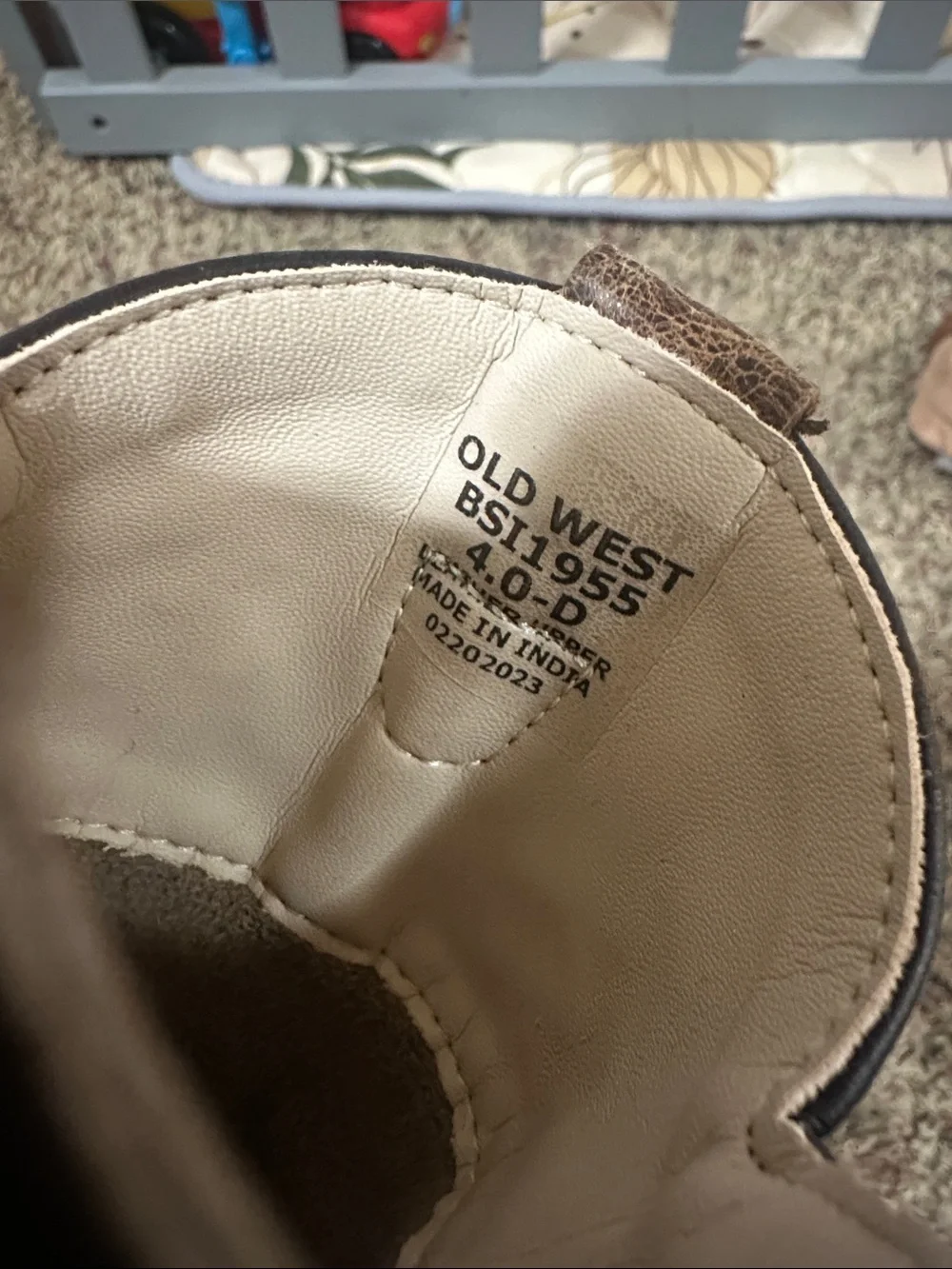 Old West baby infant